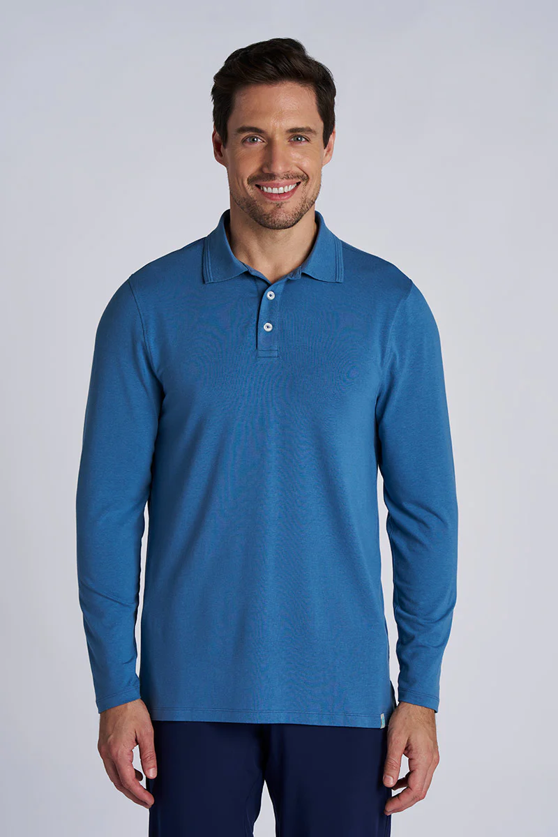 Men's Long Sleeve Polo | Regular Parent - Image 11
