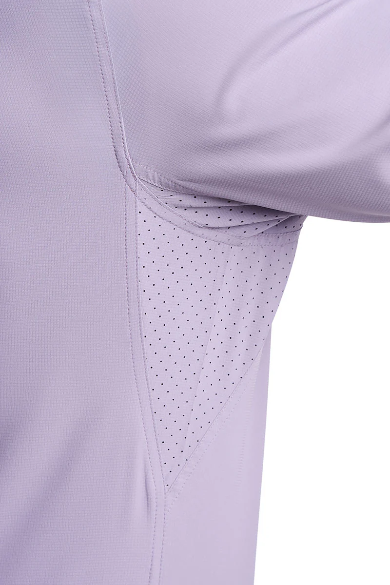 Men's Aricia Long Sleeve Shirt | Lavender Gray - Image 9