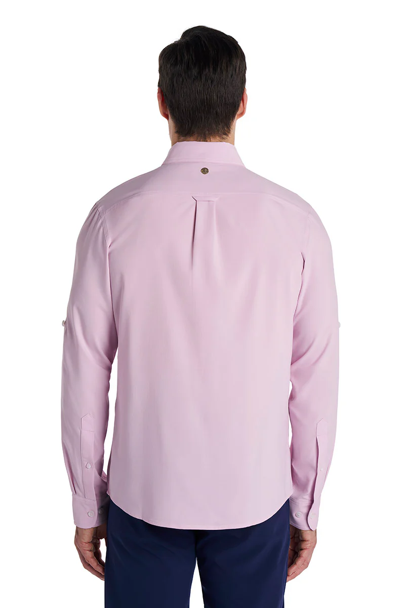 Men's Aricia Long Sleeve Shirt | Powder - Image 5