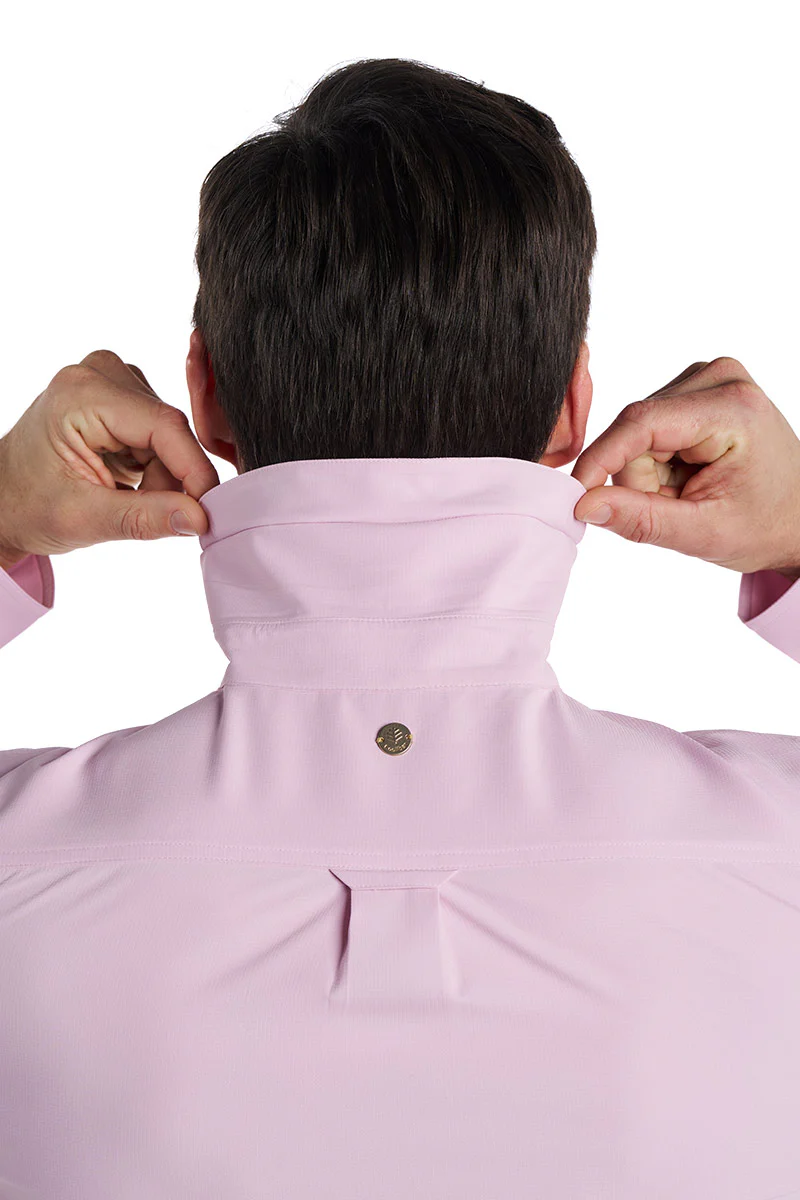 Men's Aricia Long Sleeve Shirt | Powder - Image 6