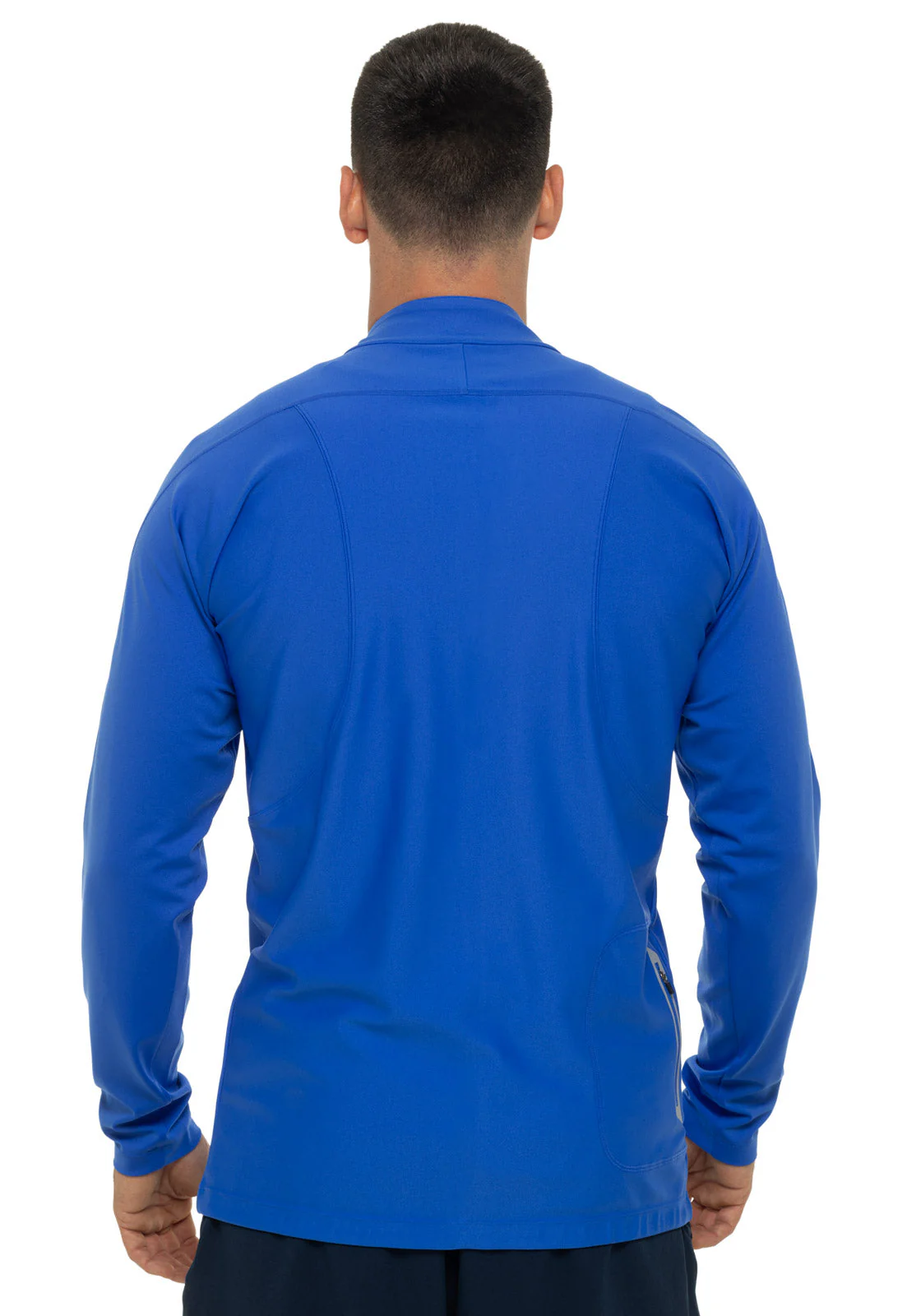Men's Menorca Long Sleeve Swim Jacket | Baja Blue - Image 2