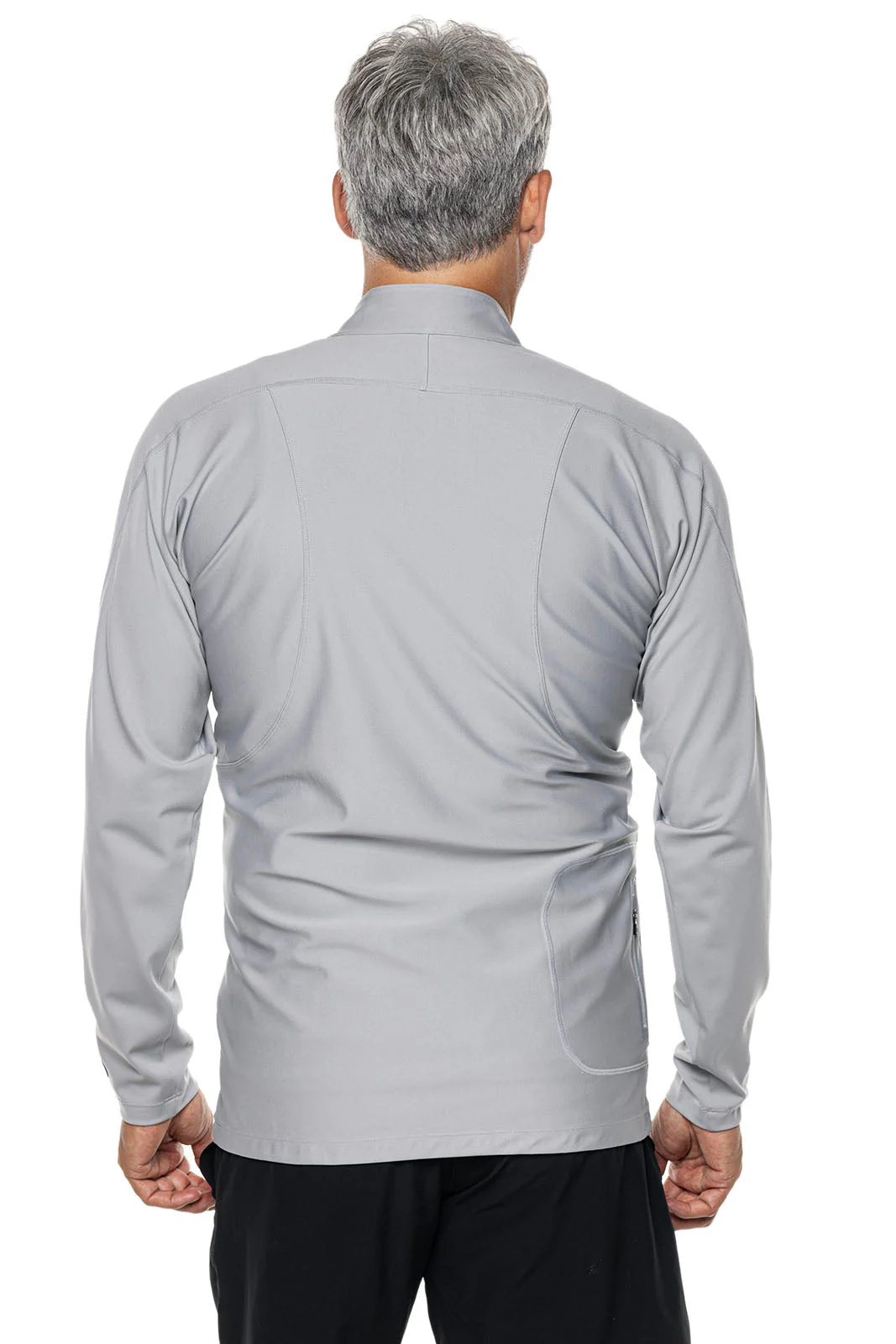 Men's Menorca Long Sleeve Swim Jacket | Slate - Image 5