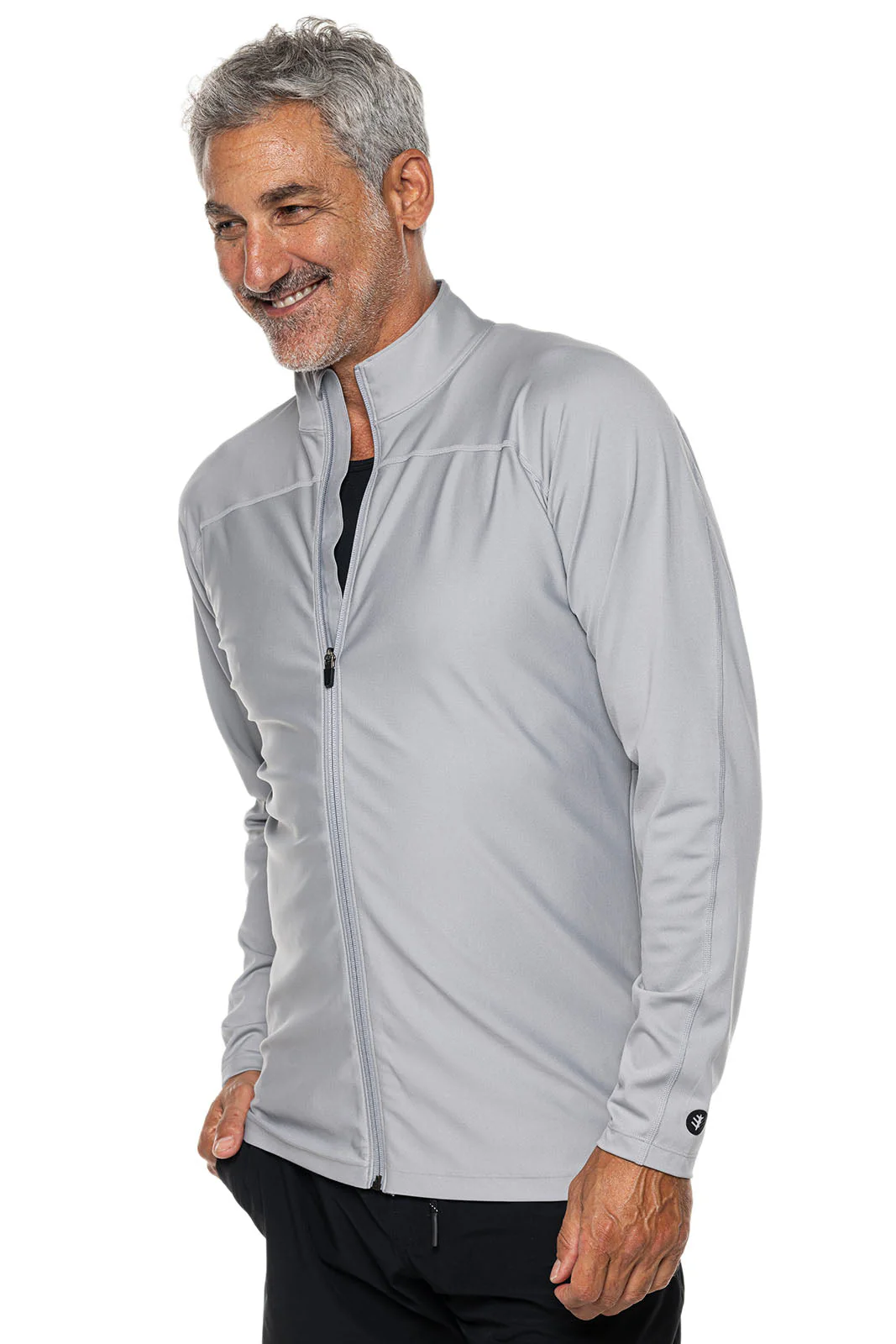 Men's Menorca Long Sleeve Swim Jacket | Slate - Image 6