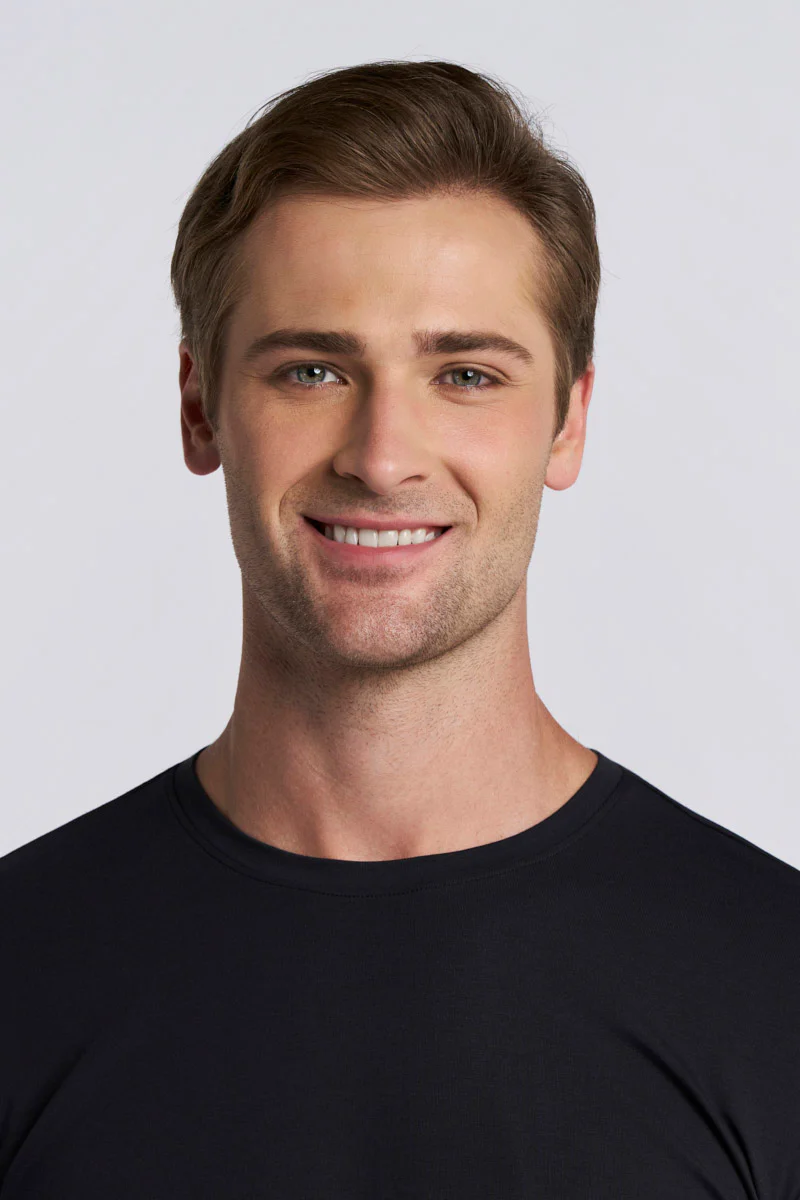 Men's Morada Everyday Long Sleeve T-Shirt Pima Sol | Black - Image 6