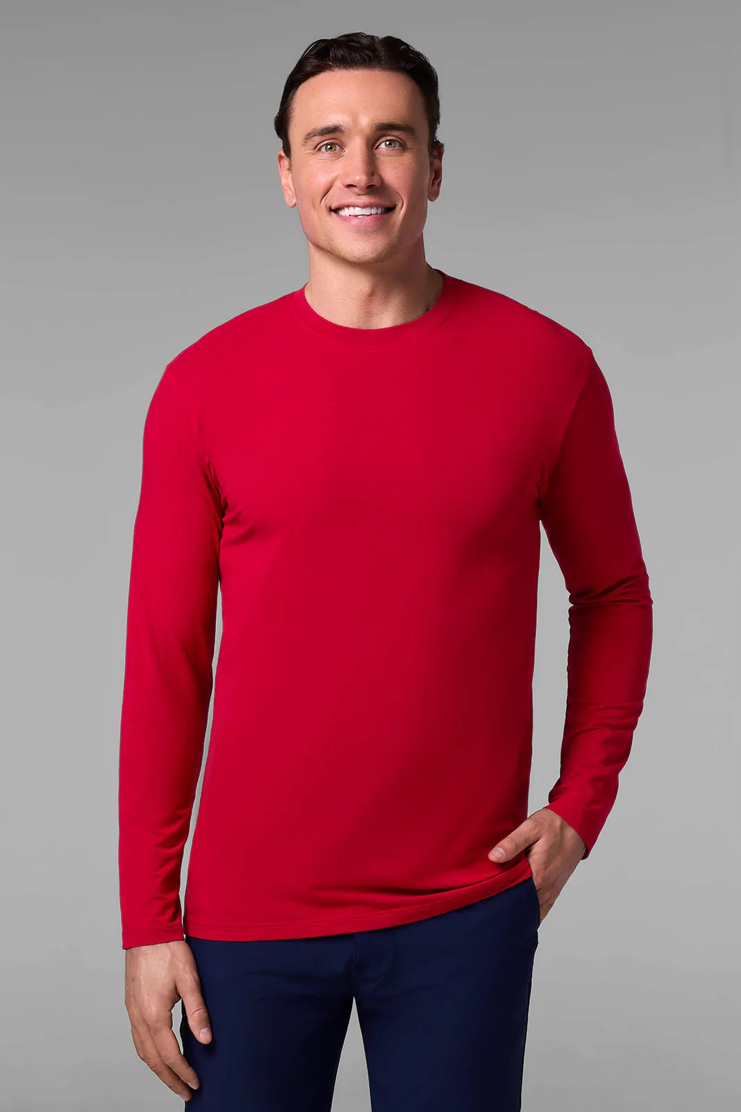 Men's Morada Everyday Long Sleeve T-Shirt | Regular Parent - Image 42