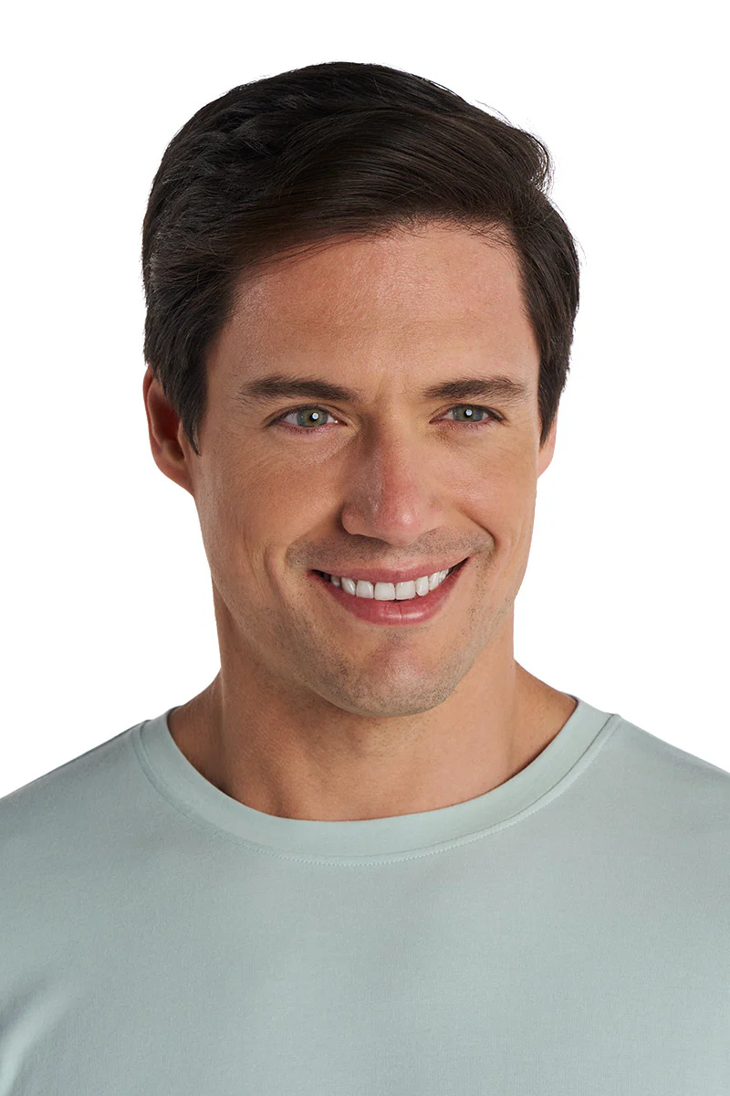 Men's Morada Everyday Long Sleeve T-Shirt | Misty Aqua - Image 5