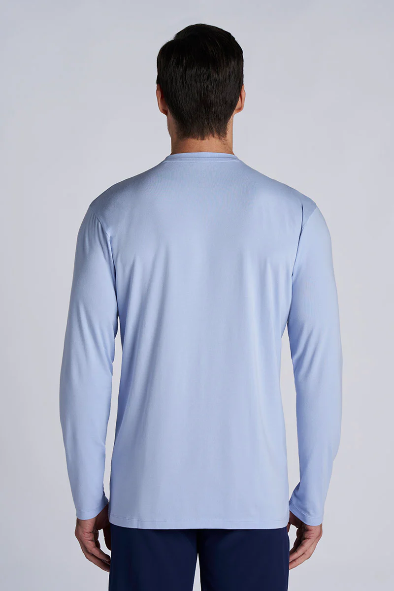 Men's Morada Everyday Long Sleeve T-Shirt | Periwinkle - Image 3