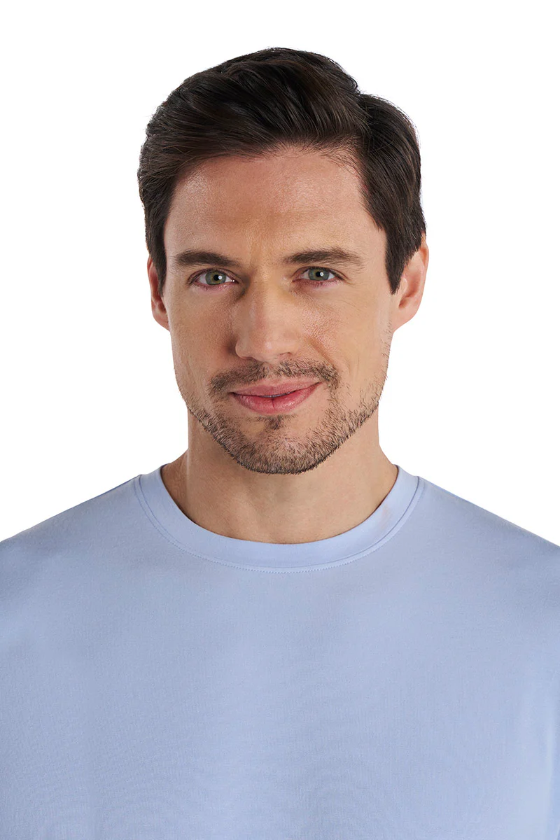 Men's Morada Everyday Long Sleeve T-Shirt | Periwinkle - Image 7