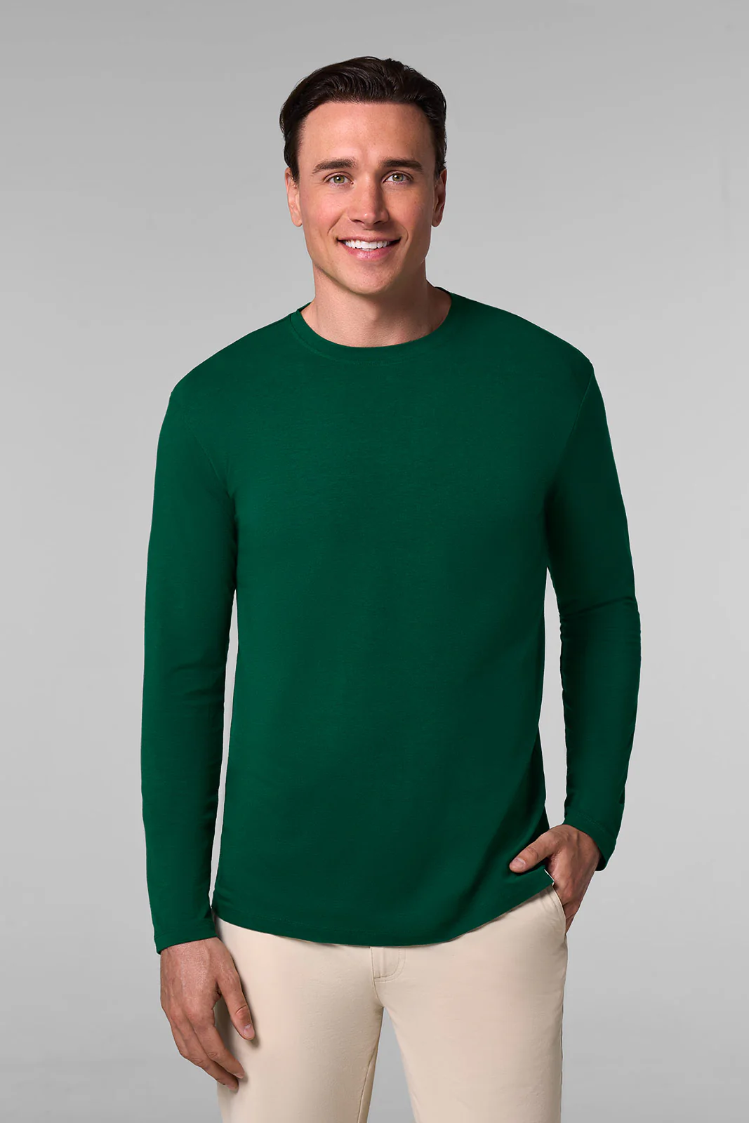 Men's Morada Everyday Long Sleeve T-Shirt | Regular Parent - Image 39