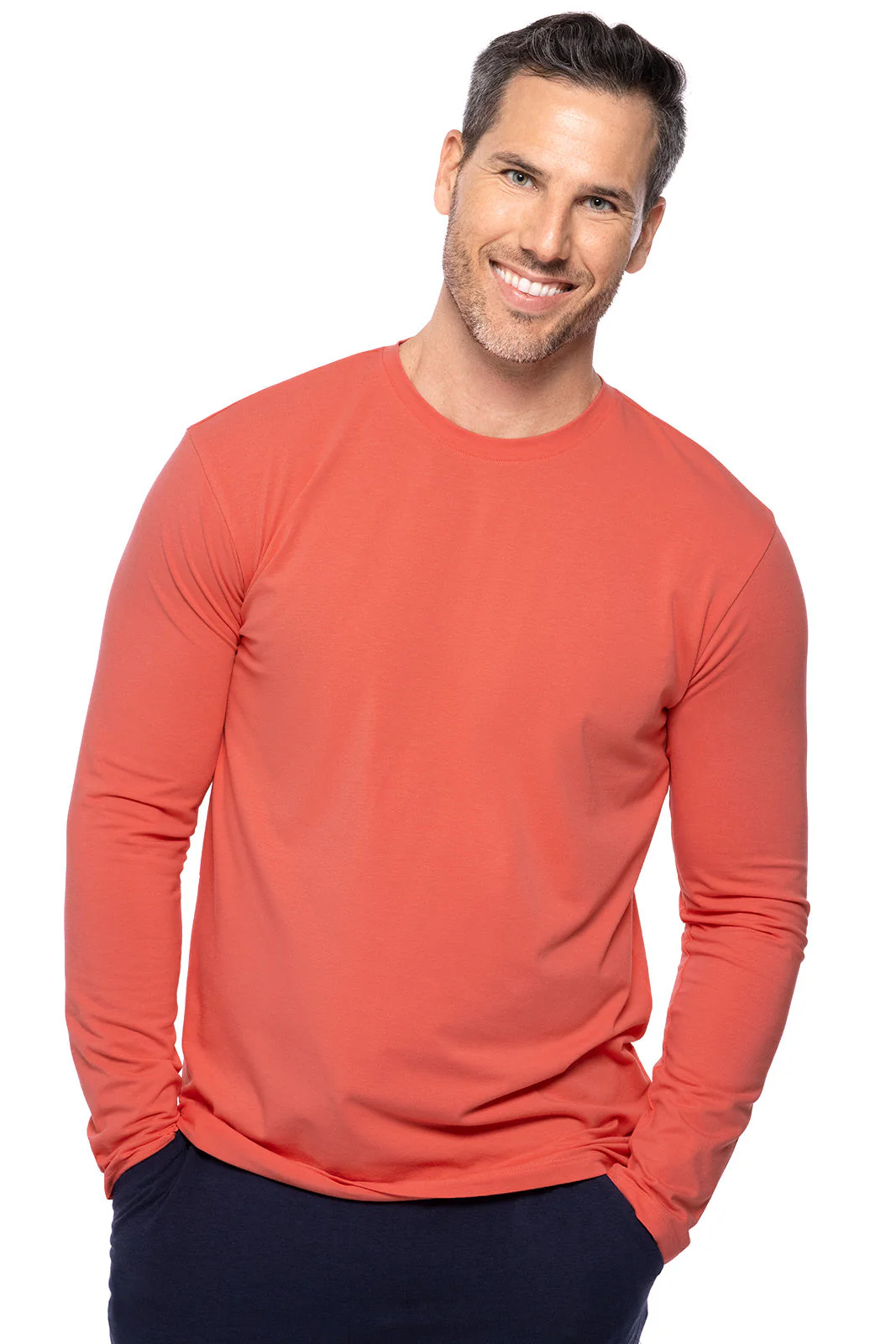 Men's Morada Everyday Long Sleeve T-Shirt | Regular Parent - Image 41