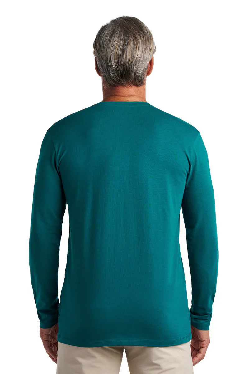 Men's Morada Everyday Long Sleeve T-Shirt | Transformative Teal - Image 6