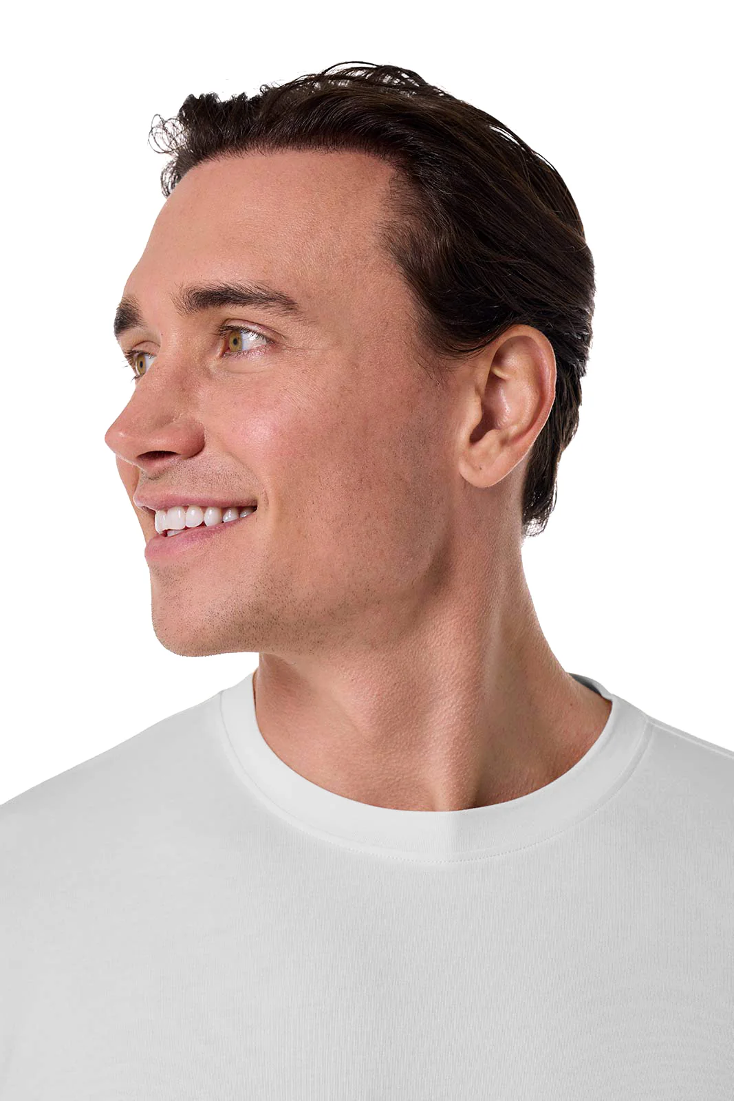 Men's Morada Everyday Long Sleeve T-Shirt | White - Image 4