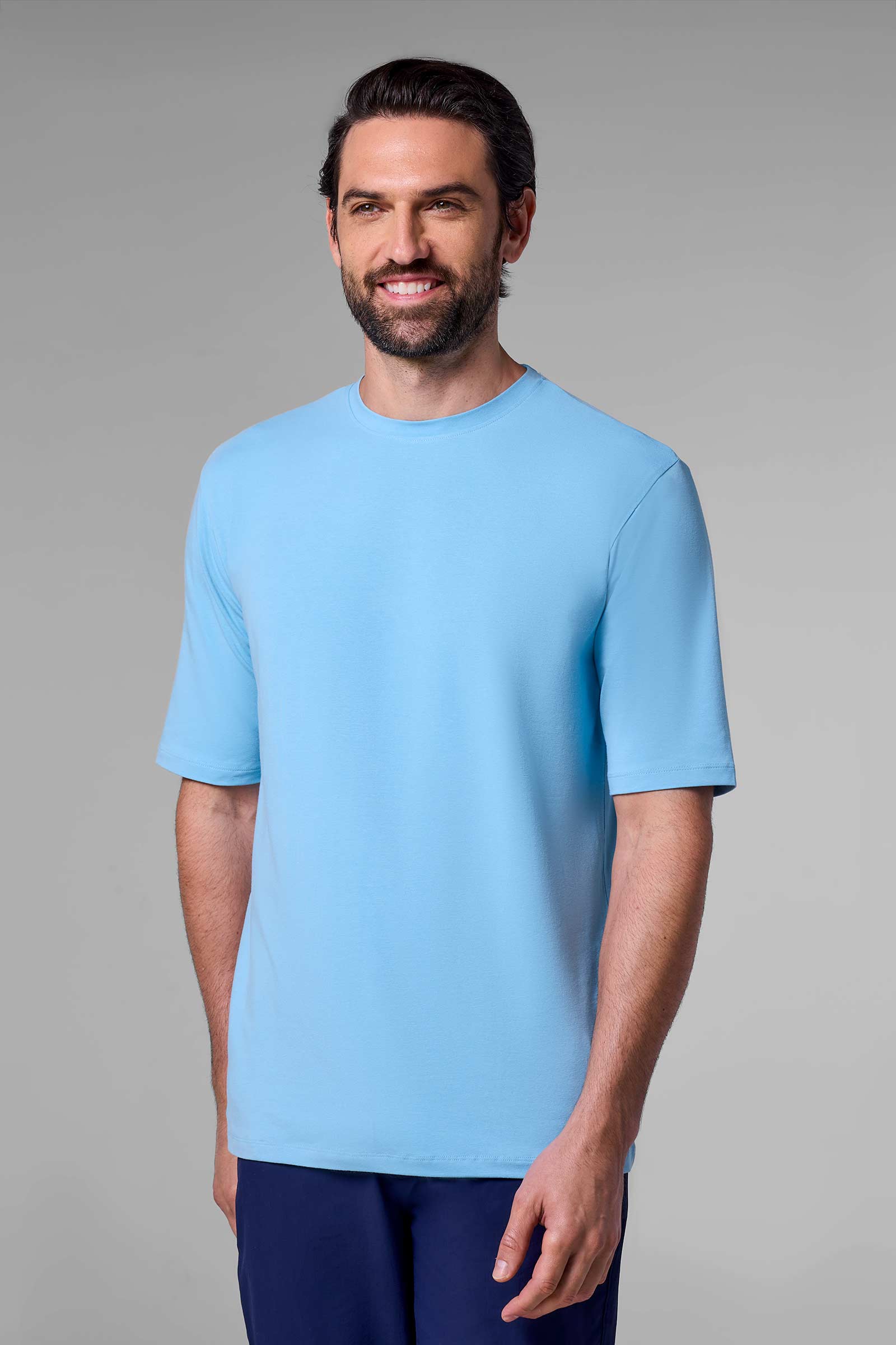Men's Morada Everyday Short Sleeve T-Shirt | Arctic Blue