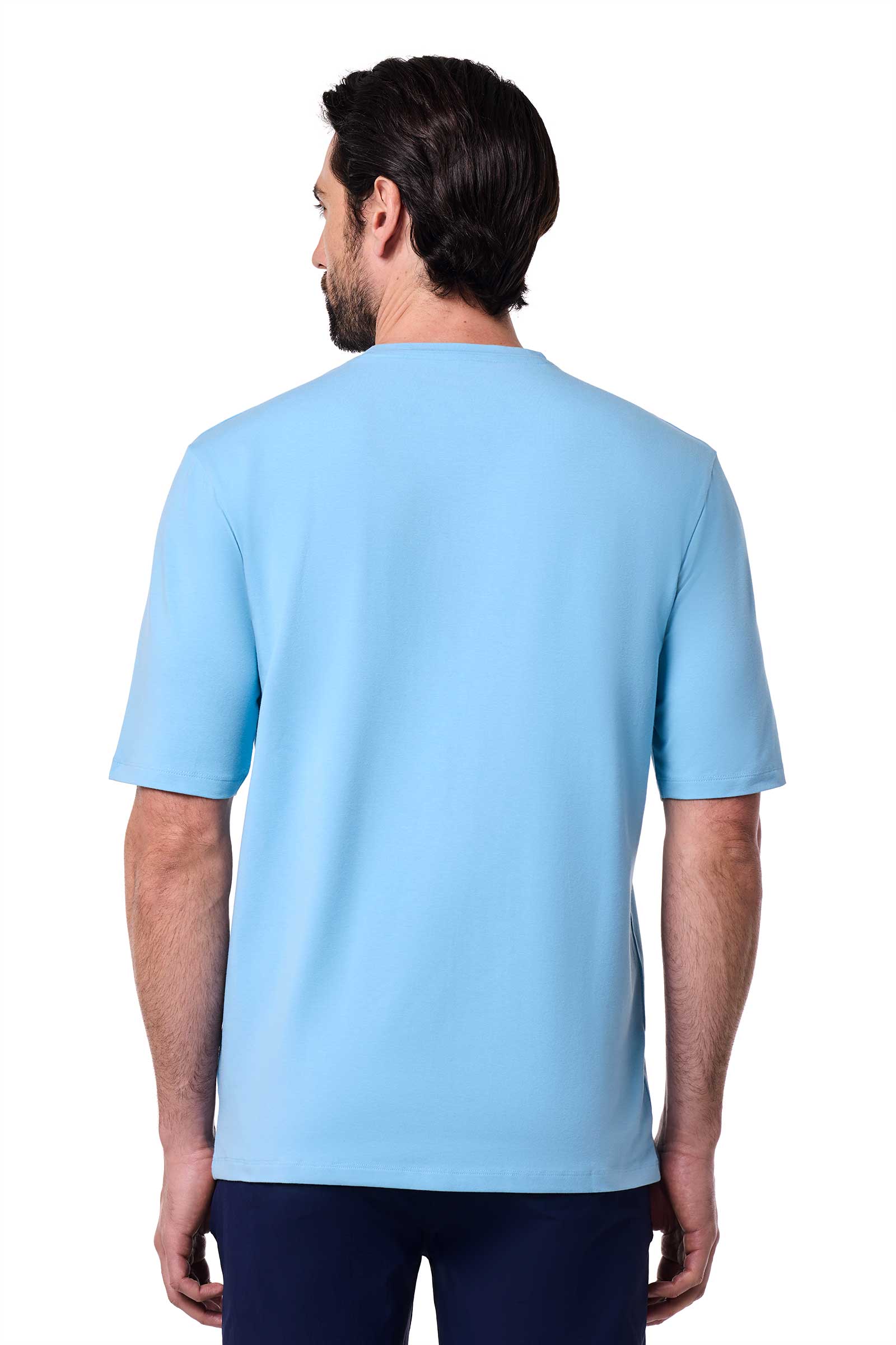 Men's Morada Everyday Short Sleeve T-Shirt | Arctic Blue - Image 4