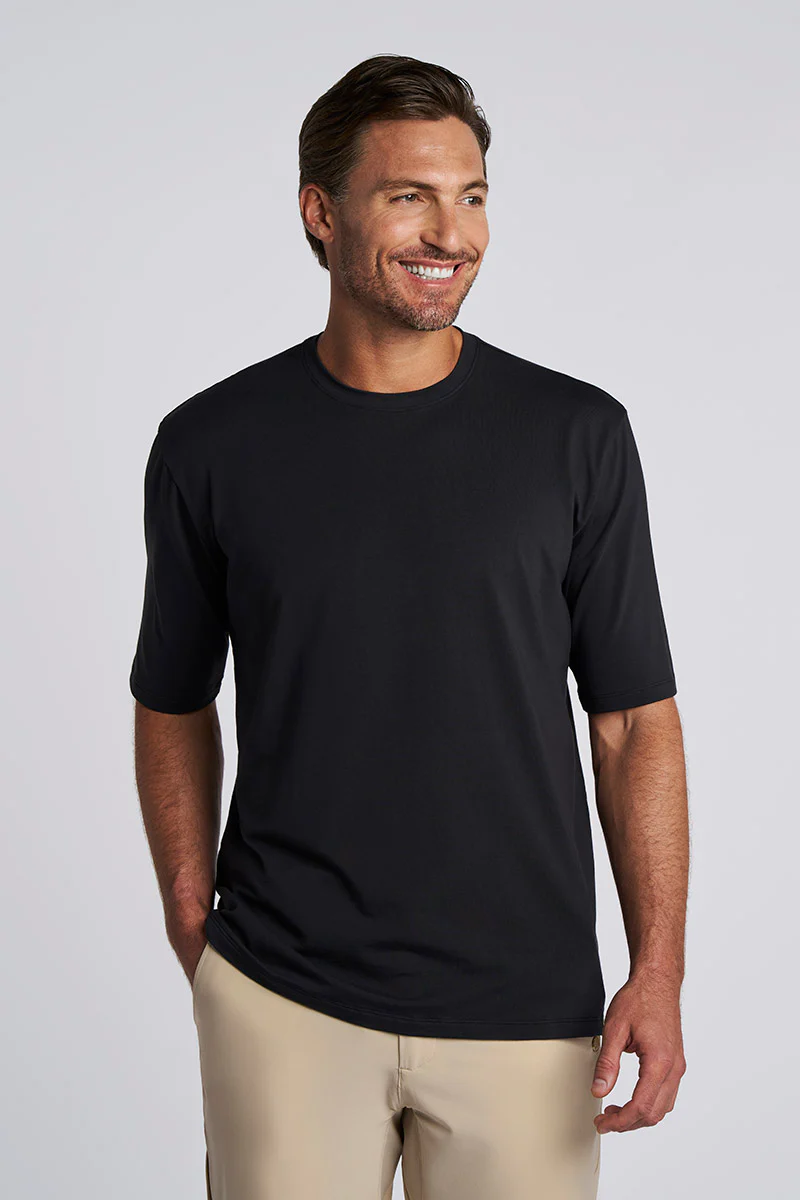 Men's Morada Everyday Short Sleeve T-Shirt | Black - Image 2