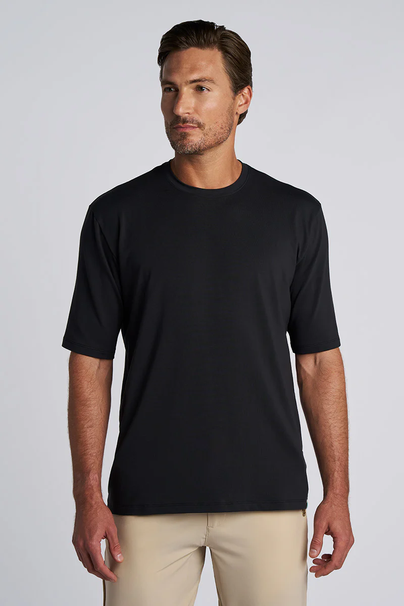 Men's Morada Everyday Short Sleeve T-Shirt | Black - Image 7