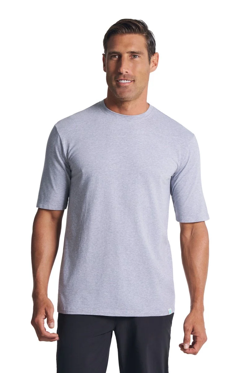 Men's Morada Everyday Short Sleeve T-Shirt | Grey Heather - Image 2