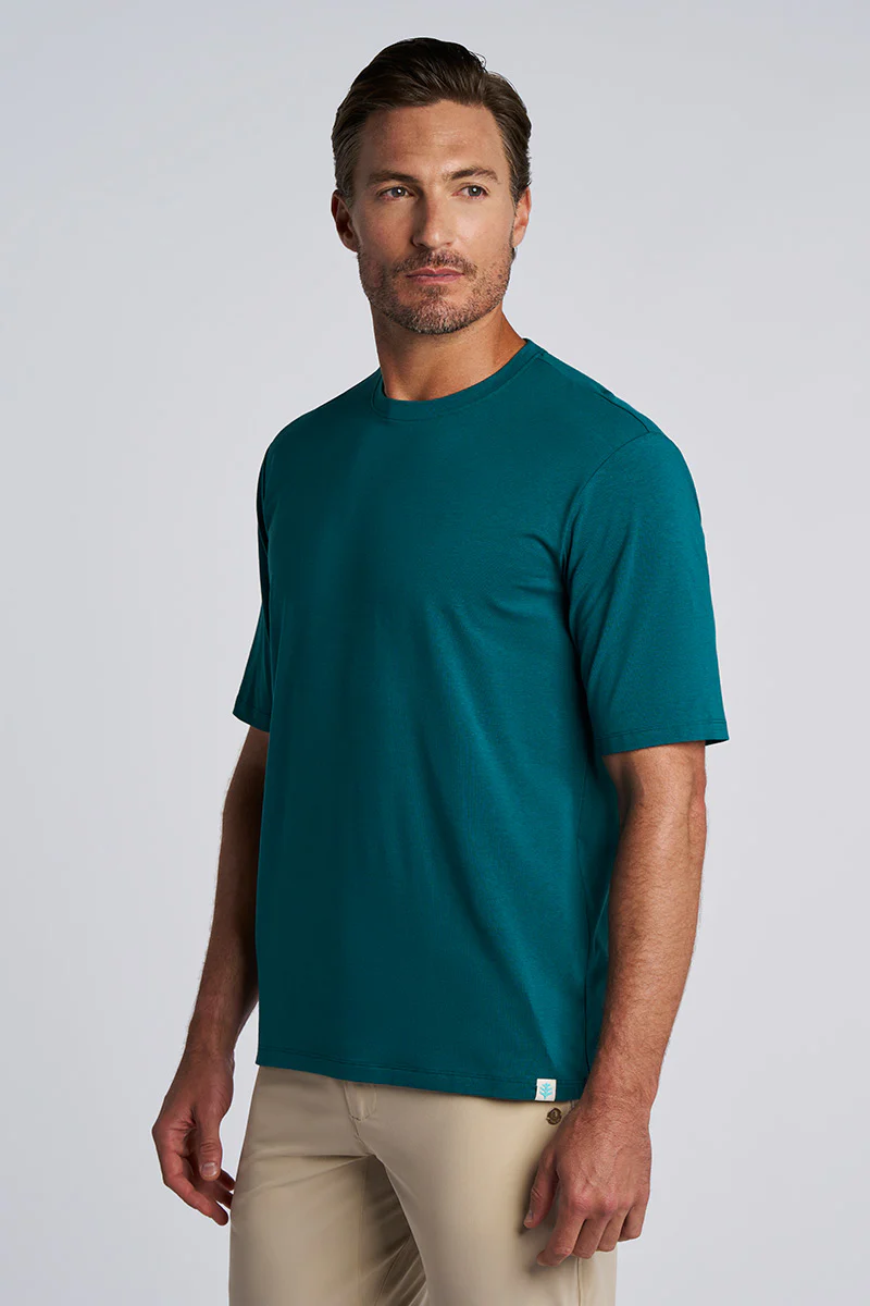 Men's Morada Everyday Short Sleeve T-Shirt | Transformative Teal - Image 3