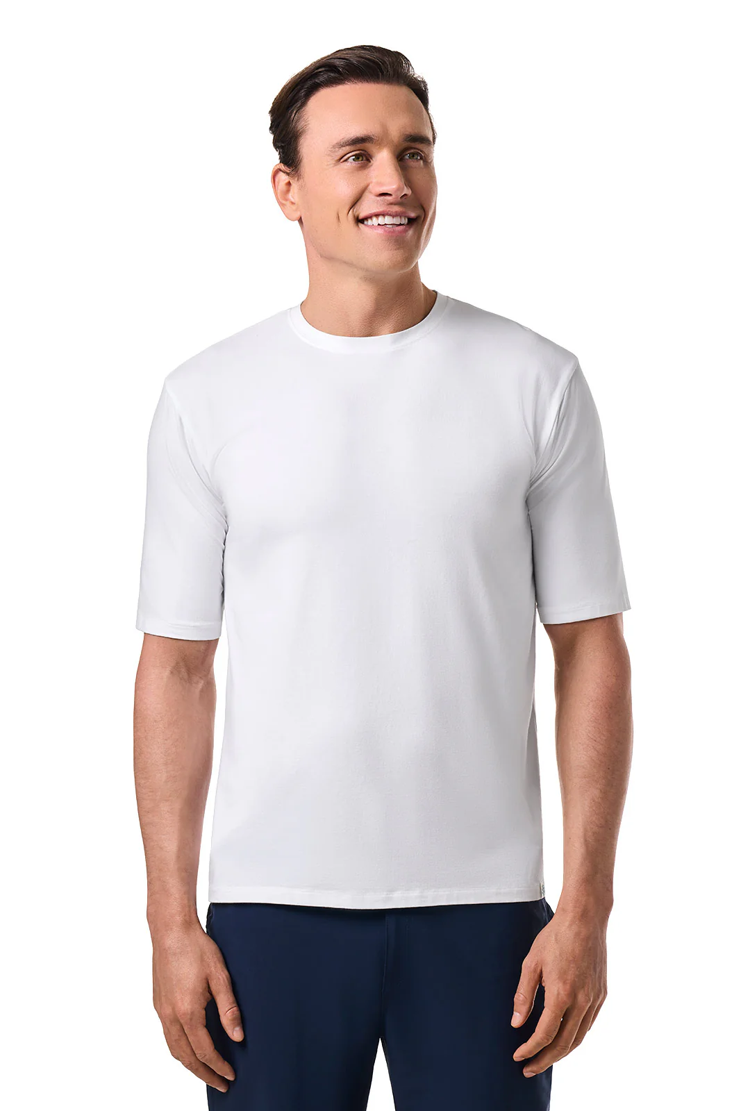 Men's Morada Everyday Short Sleeve T-Shirt | White - Image 3