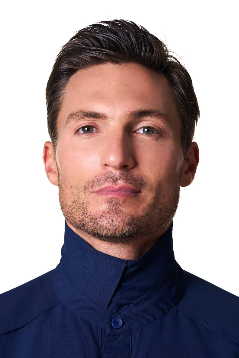 Men's Nassau Long Sleeve Fishing Shirt | Navy - Image 7