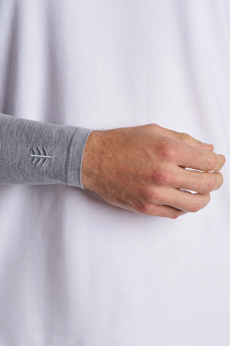 Men's Navagio Arm Sleeves | Grey Heather - Image 5