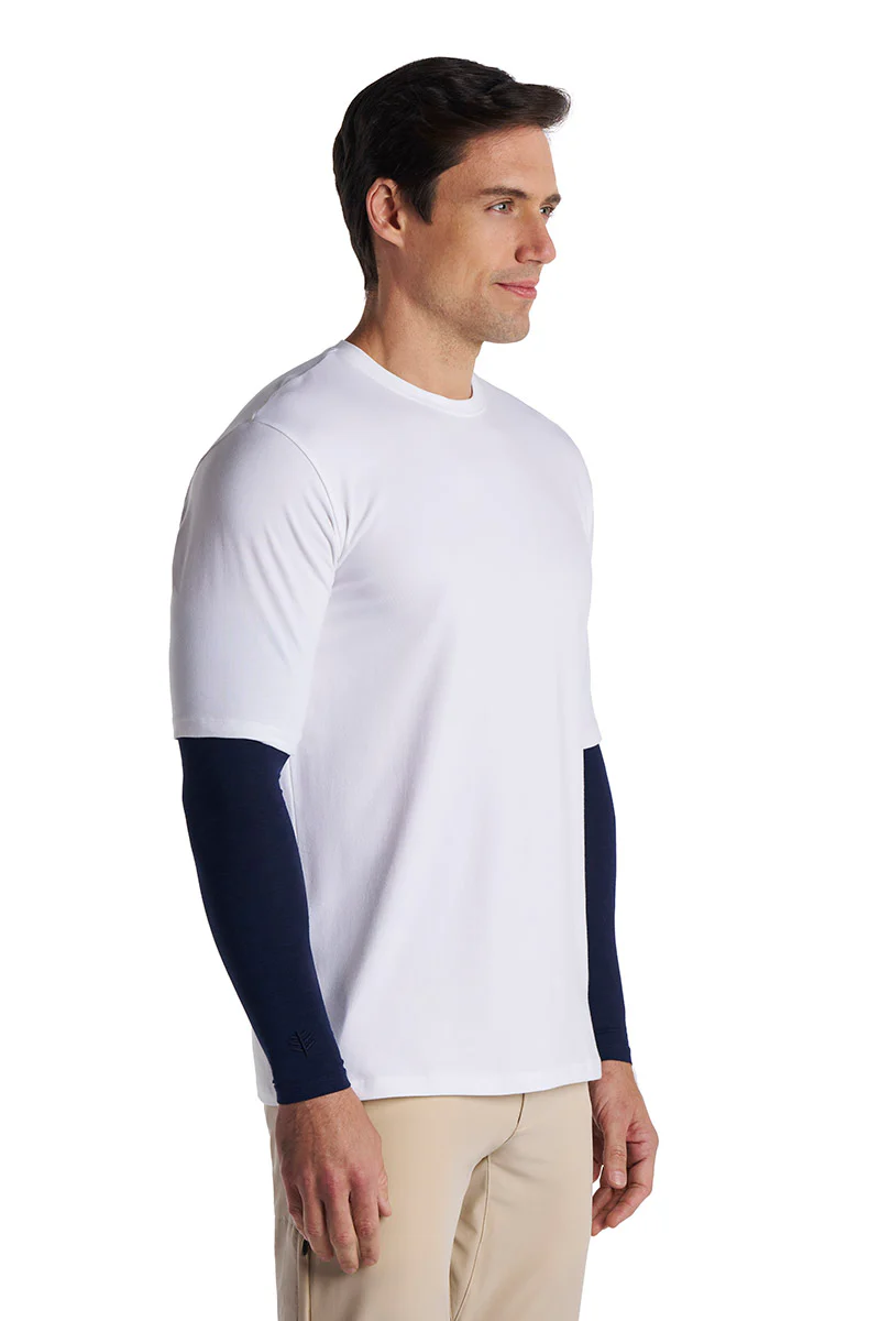 Men's Navagio Arm Sleeves | Navy - Image 3