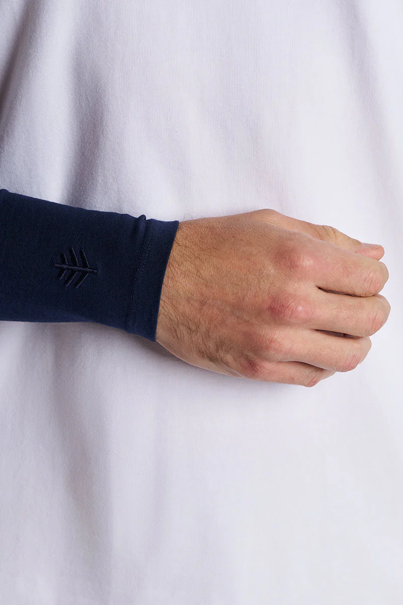 Men's Navagio Arm Sleeves | Navy - Image 5
