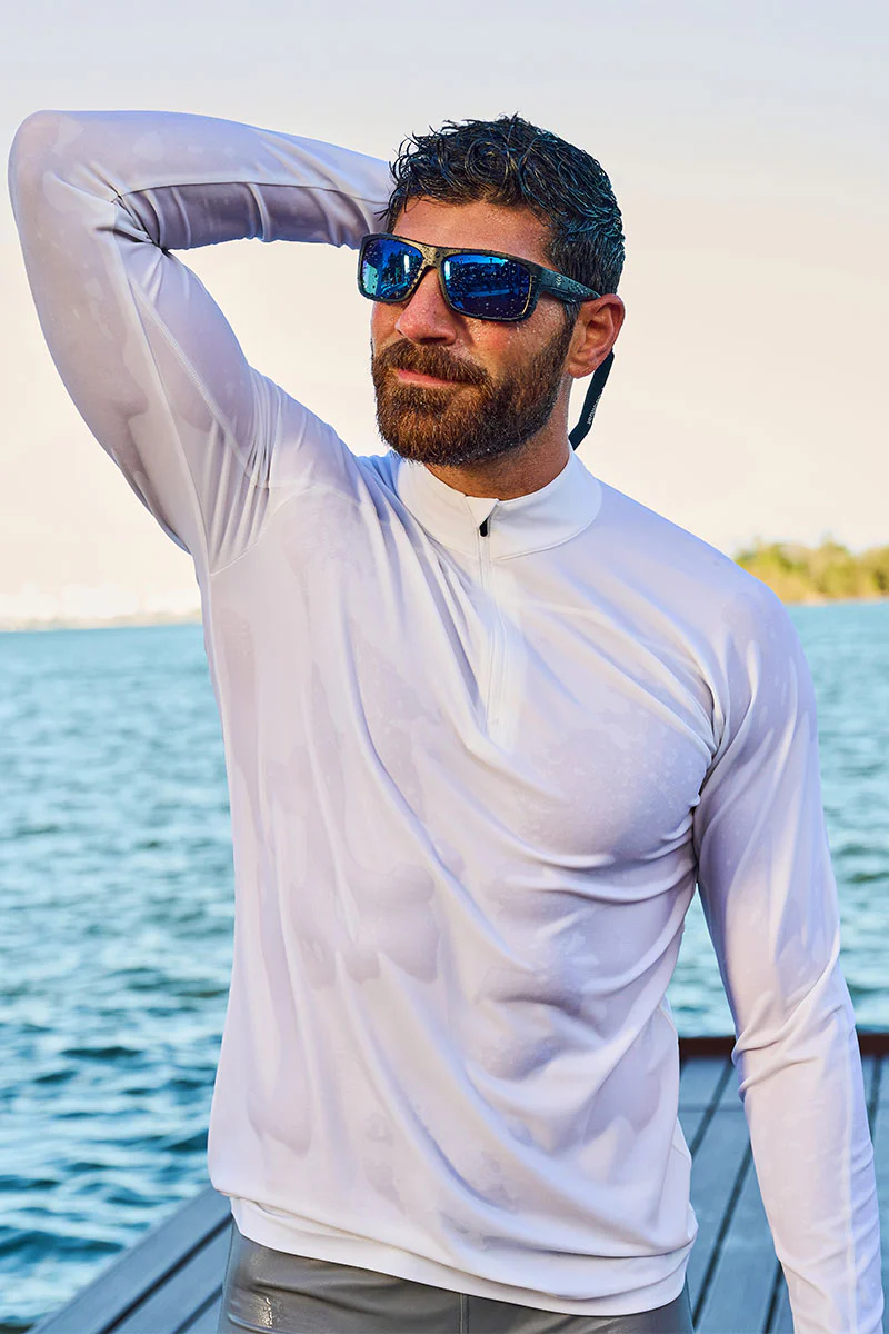 Men's Nocona Zip Rash Guard | Regular Parent - Image 2