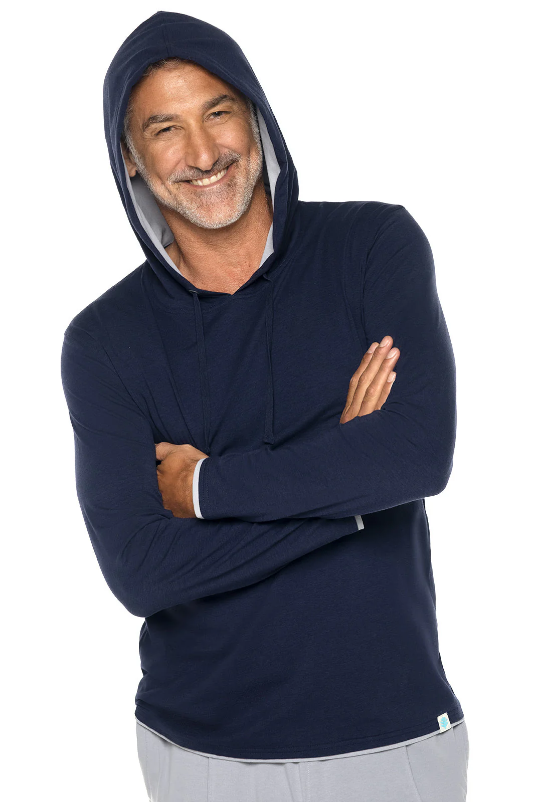 Men's Oasis Pullover Hoodie | Navy - Image 7