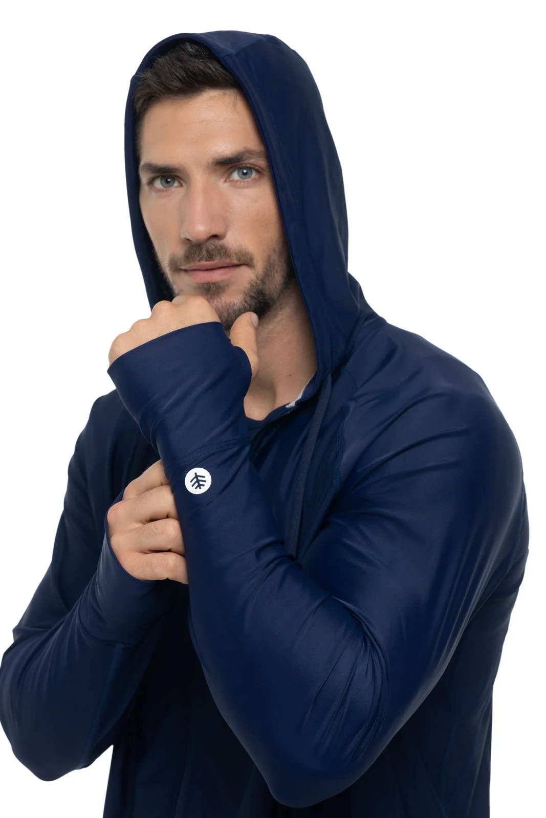 Men's Ocala Swim Hoodie | Navy - Image 5