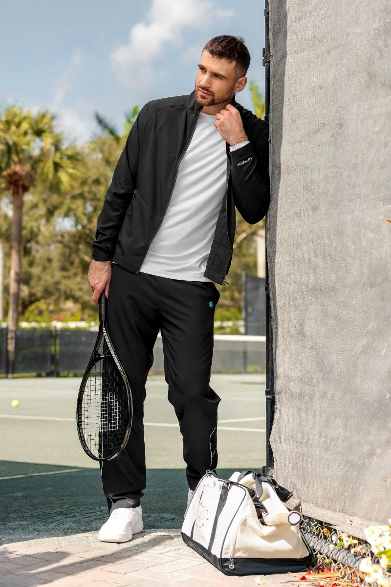 Men's Outpace Sport Jacket | Black - Image 10
