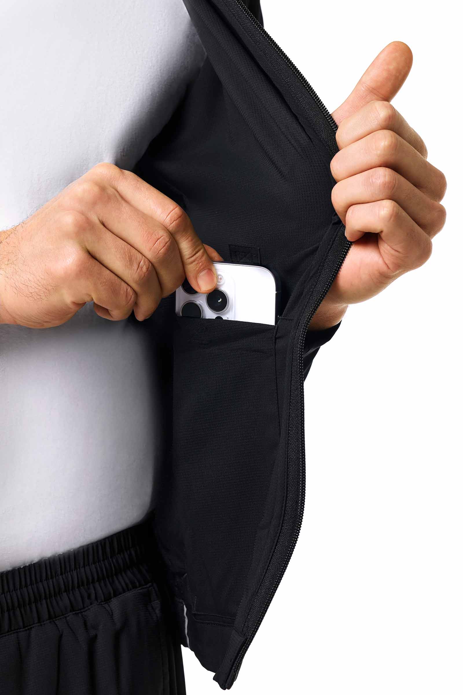 Men's Outpace Sport Jacket | Black - Image 8