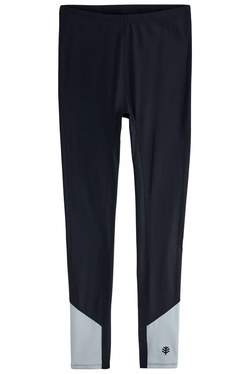 Men's Point Break Swim Tights | Black Colorblock - Image 2