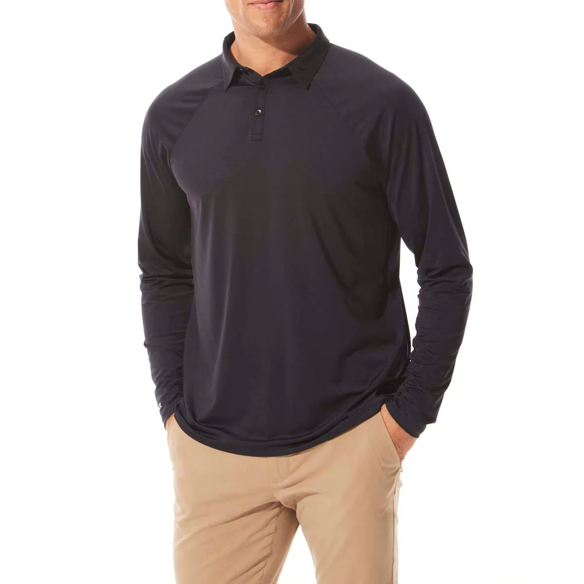 Men's Resort Long Sleeve Polo | Regular Parent