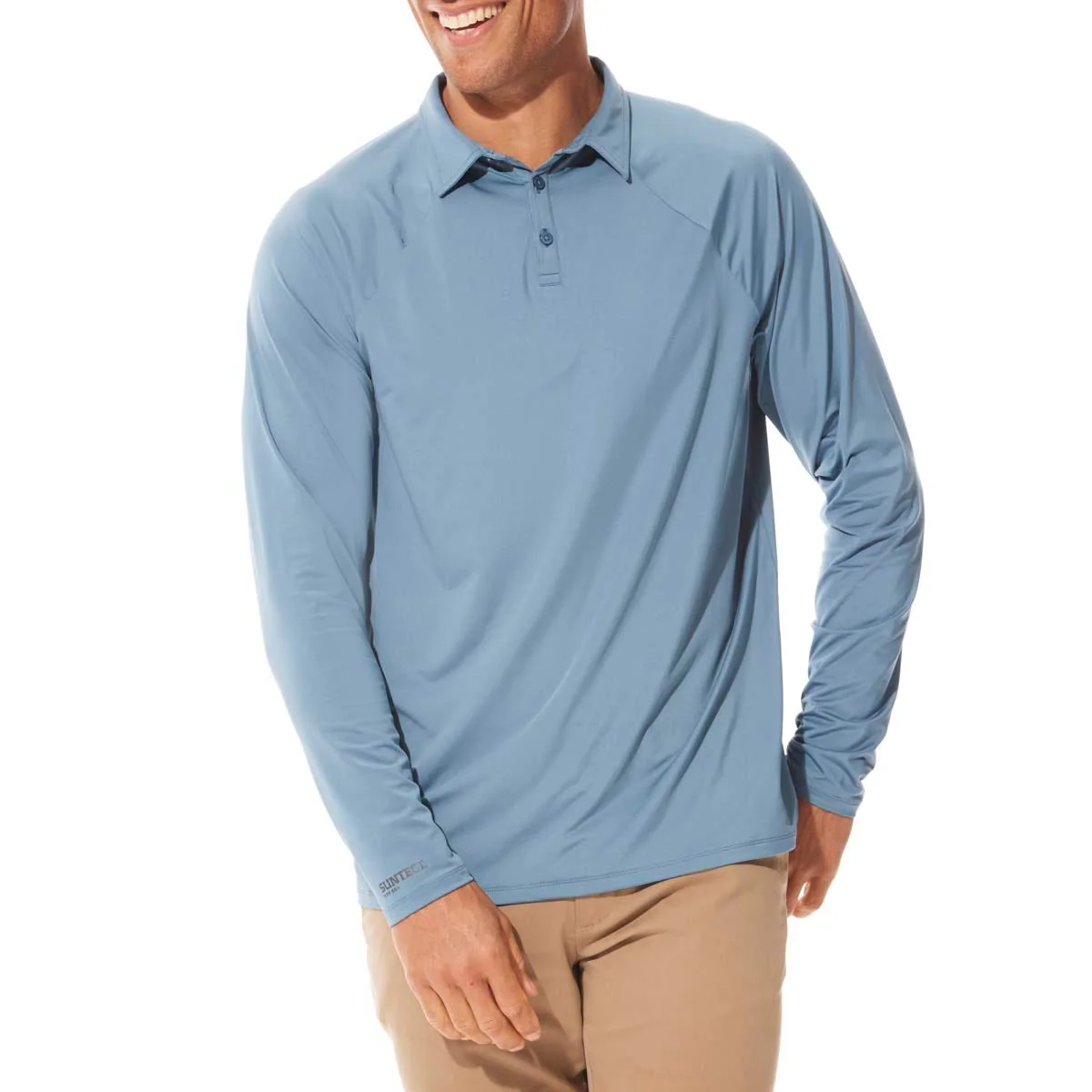 Men's Resort Long Sleeve Polo | Regular Parent - Image 2