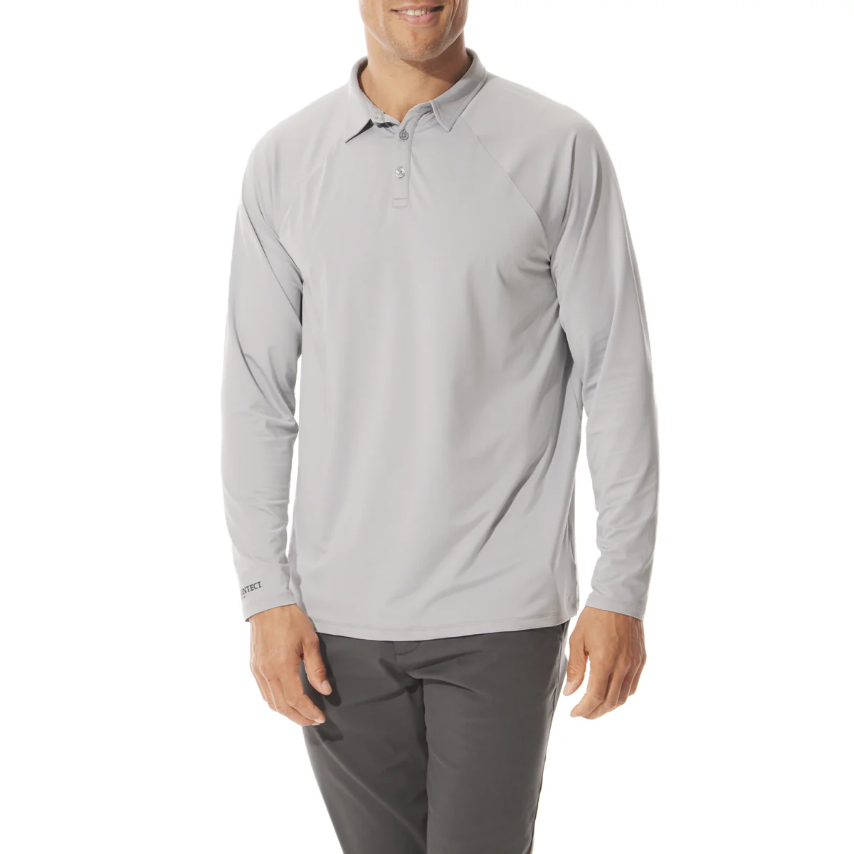 Men's Resort Long Sleeve Polo | Regular Parent - Image 3