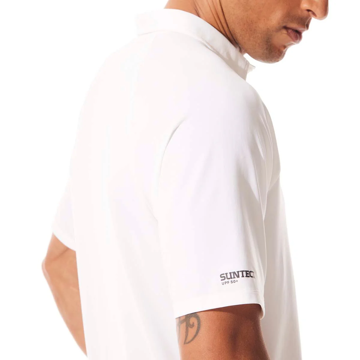 Men's Resort Short Sleeve Polo | Bright White - Image 4