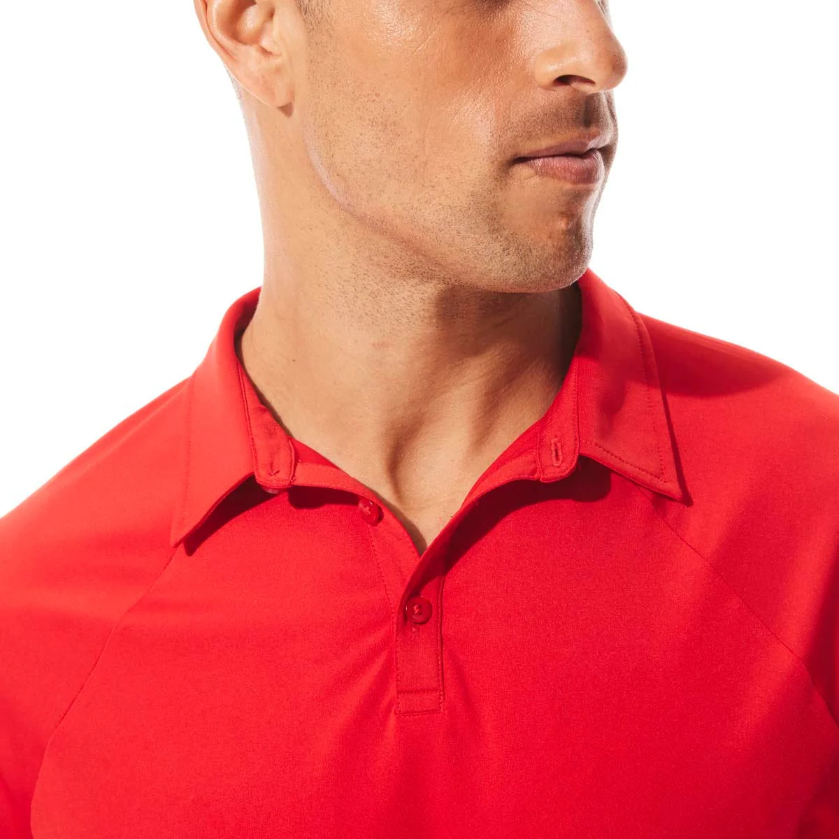 Men's Resort Short Sleeve Polo | Fire - Image 2