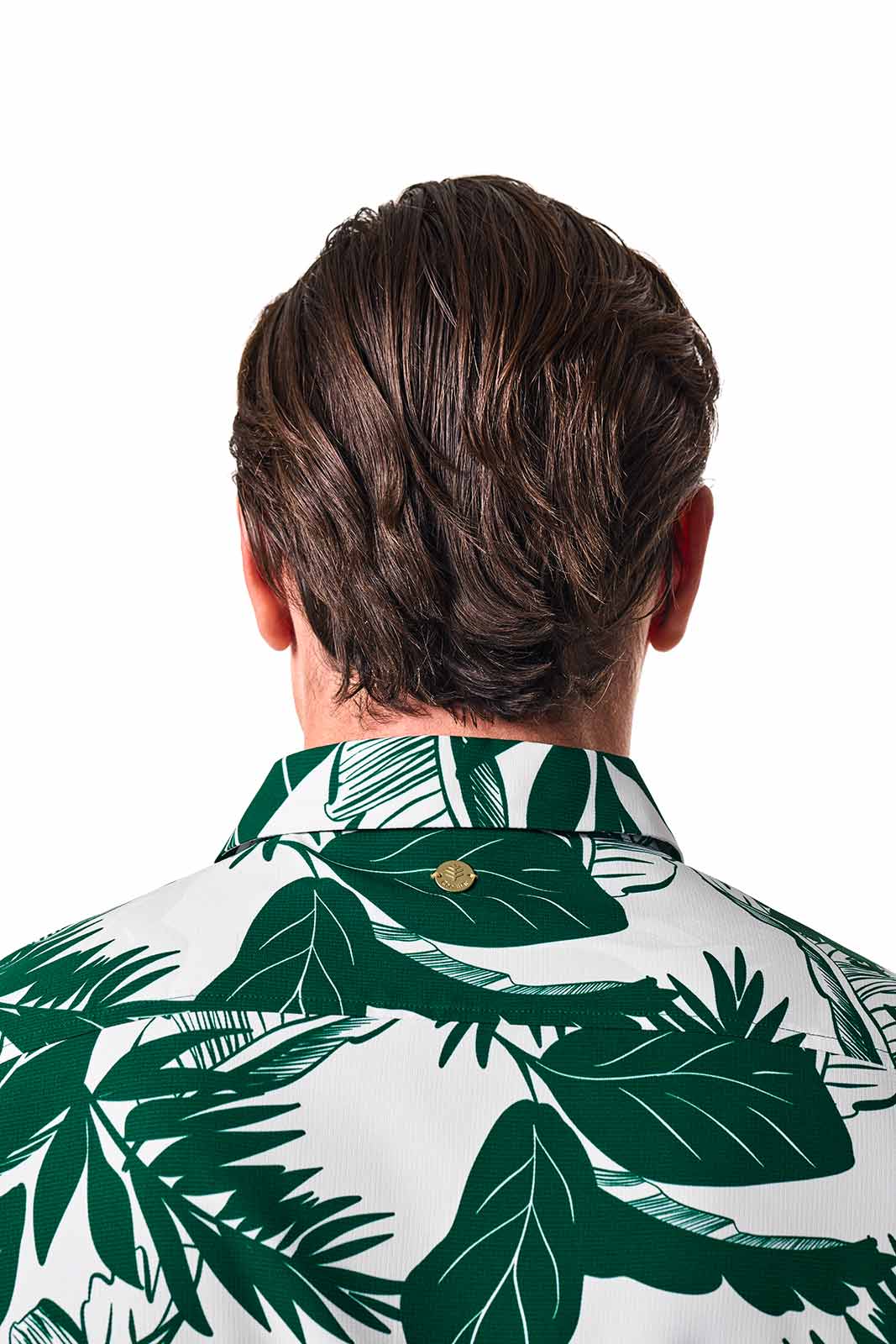Men's Safari Camp Shirt | Eden Green Palm Paradise - Image 6