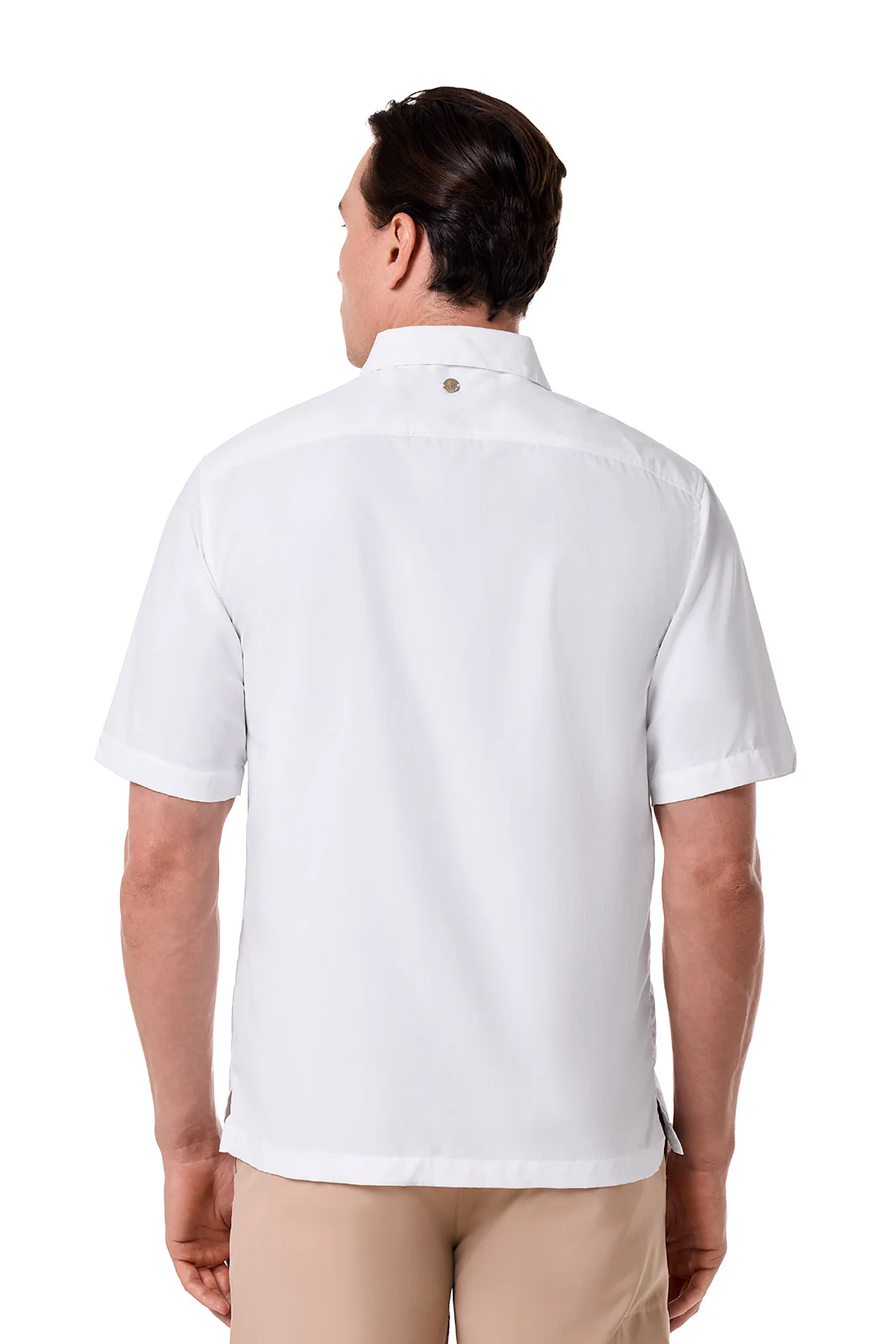 Men's Safari Camp Shirt | White - Image 4