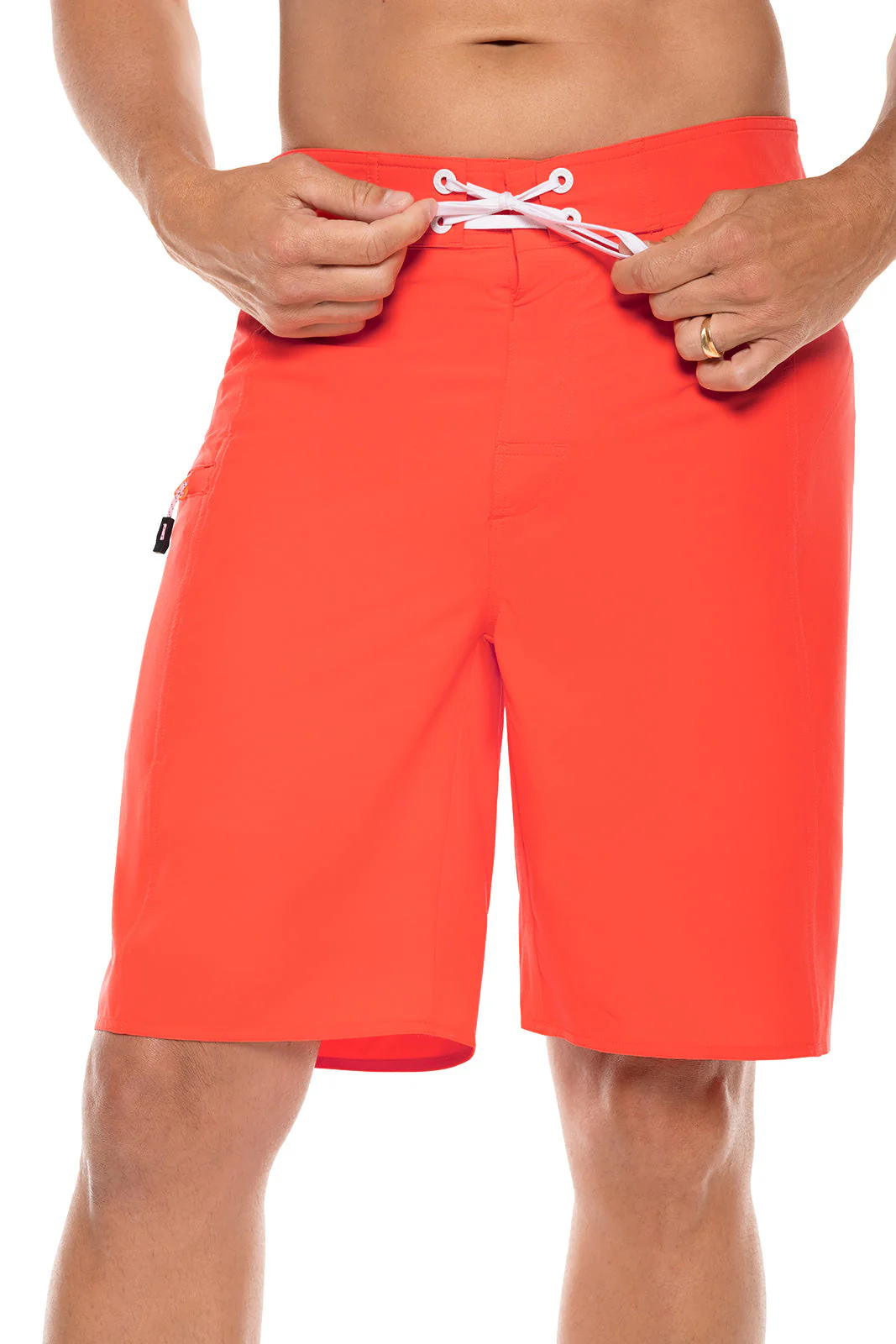 Men's San Marino Boardshort | Vivid Coral - Image 6