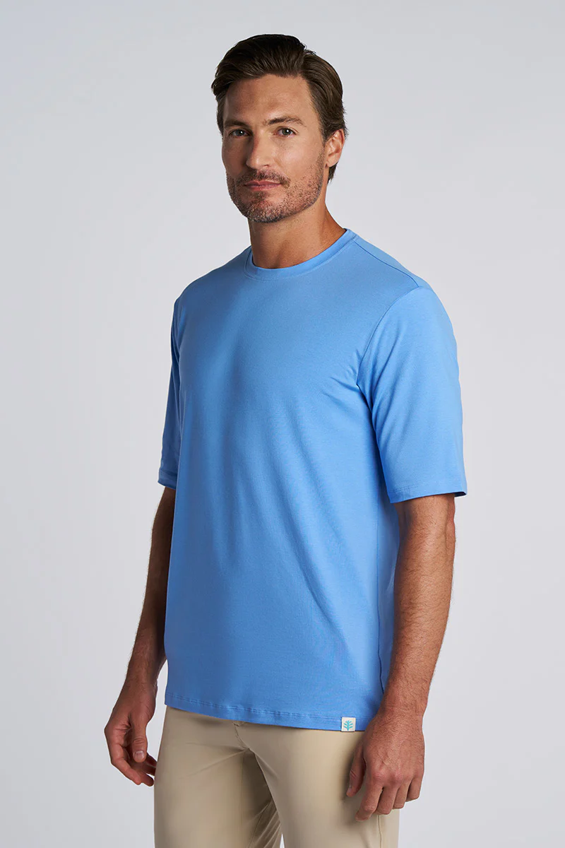 Men's Morada Everyday Short Sleeve T-Shirt | Bluebell - Image 3