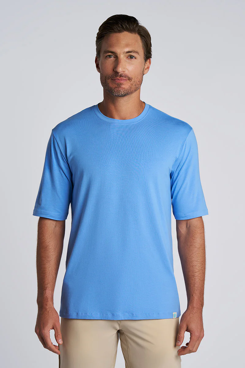 Men's Morada Everyday Short Sleeve T-Shirt | Bluebell - Image 6