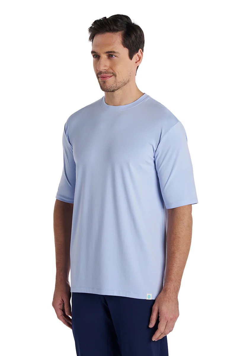 Men's Morada Everyday Short Sleeve T-Shirt | Periwinkle - Image 4