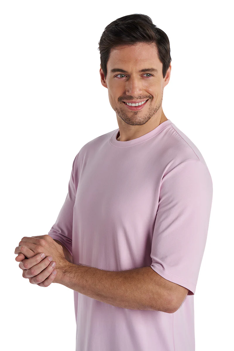 Men's Morada Everyday Short Sleeve T-Shirt | Powder - Image 5