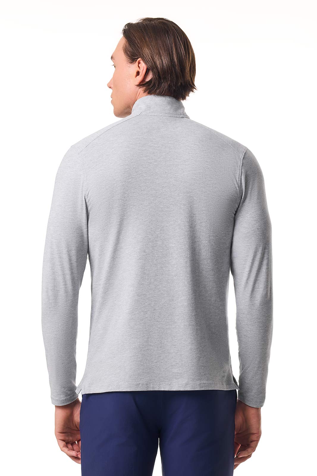 Men's Sonora Quarter-Zip | Grey Heather - Image 4