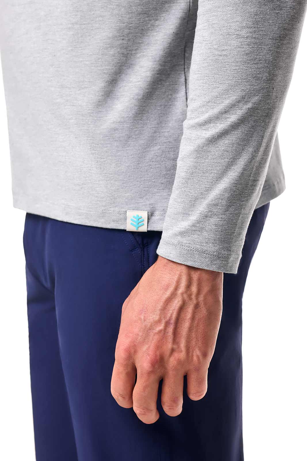 Men's Sonora Quarter-Zip | Grey Heather - Image 7
