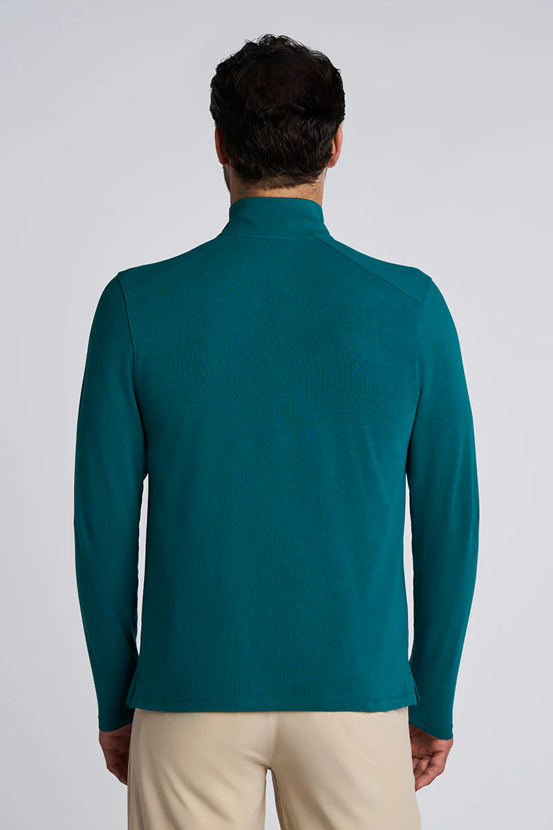 Men's Sonora Quarter Zip | Transformative Teal - Image 5