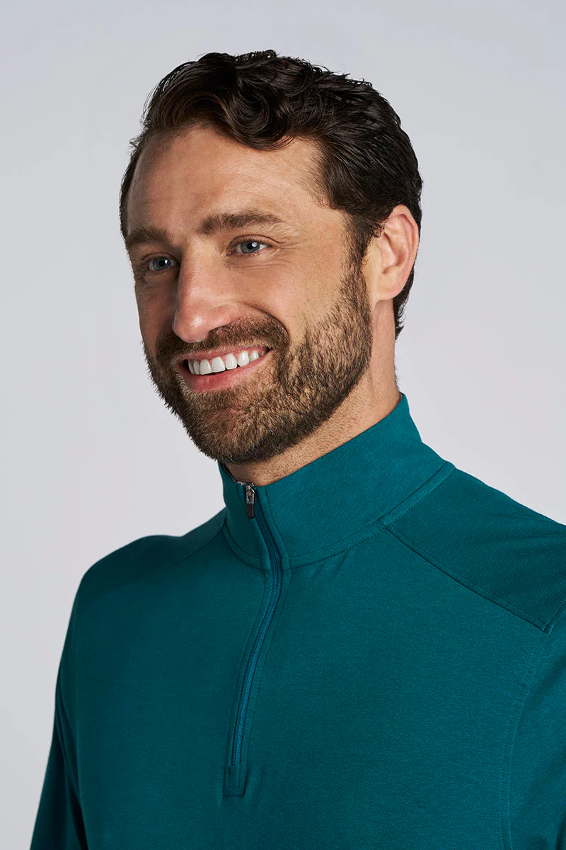 Men's Sonora Quarter Zip | Transformative Teal - Image 7