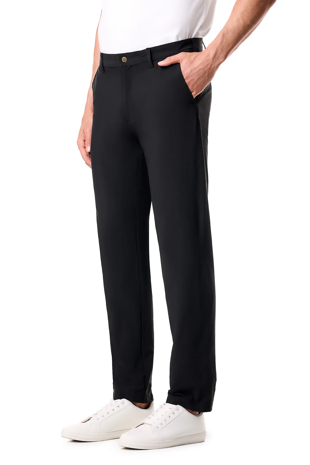Men's South Pointe Summer Casual Pants | Black - Image 3